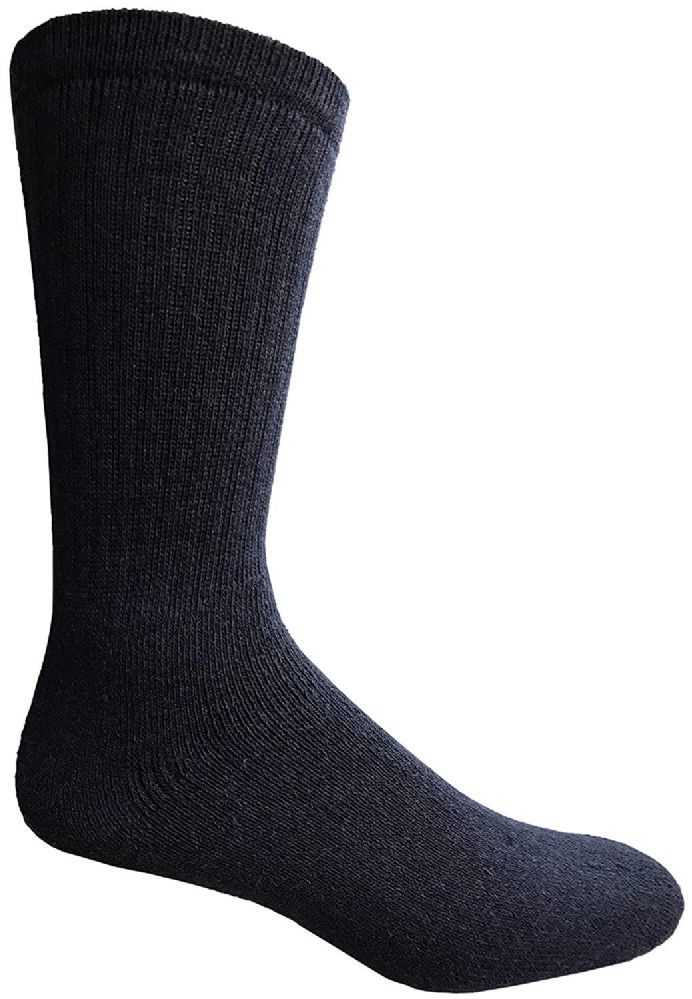 72 Wholesale Yacht & Smith Mens Soft Cotton Athletic Crew Socks, Terry ...