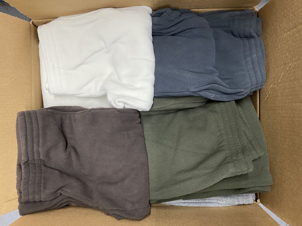 72 Wholesale Mens Assorted Colors And Sizes Polar Fleece Sweatpants ...