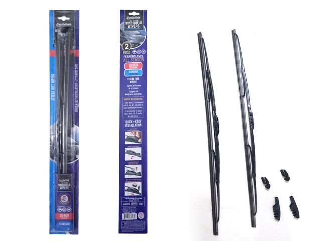 48 Wholesale 2 Piece Windshield Wiper Blades - at - wholesalesockdeals.com