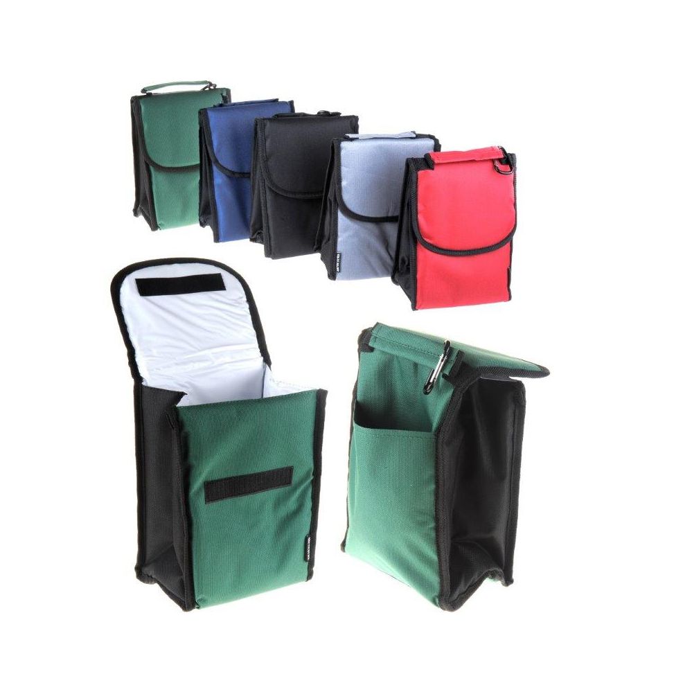 24 Wholesale Lunch Bag Insulated With Velcro Close And Caribiner Clip ...