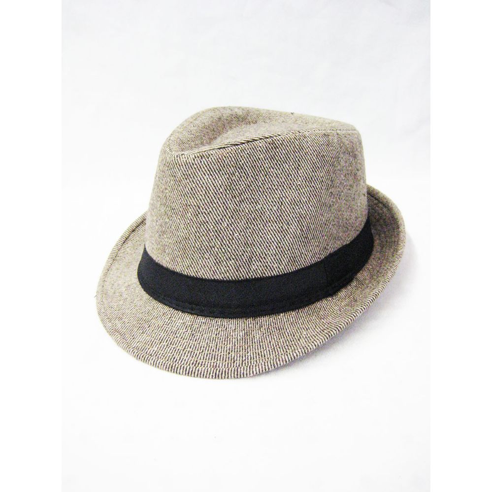 36 Wholesale Beige Wool Fedora Hat - at - wholesalesockdeals.com