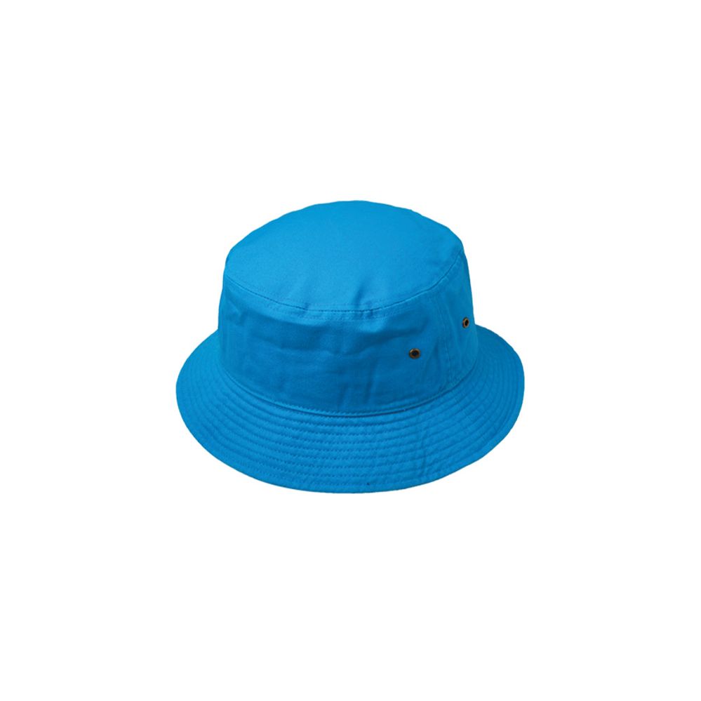 12 Wholesale Plain Cotton Bucket Hats In Turquoise - at ...
