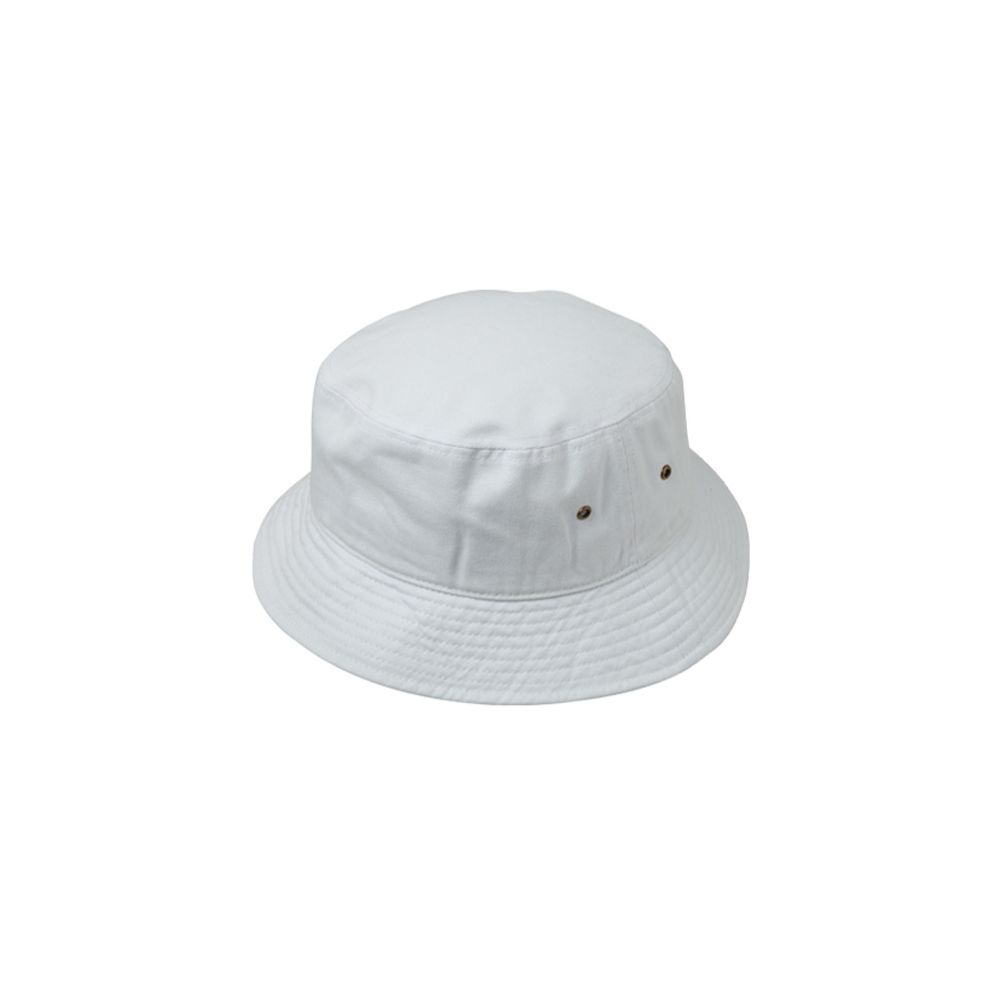 Wholesale Deal On PLAIN COTTON BUCKET HATS IN WHITE - at - comicsahoy.com