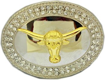 bull head belt buckle