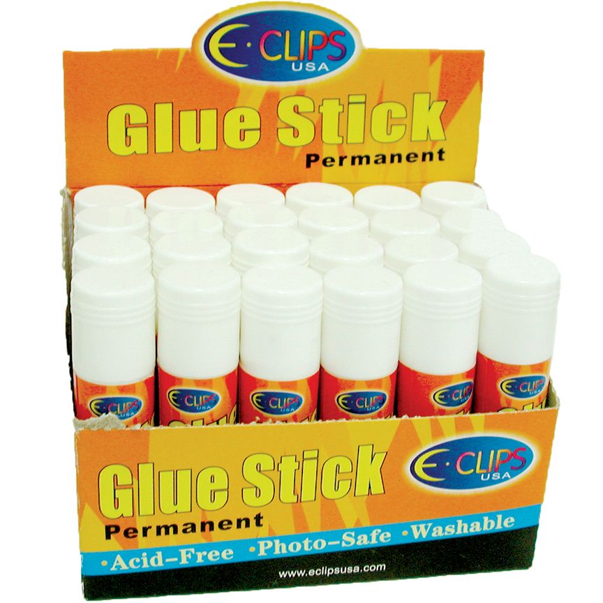 144 Wholesale Glue Stick, Washable at