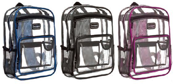 clear backpacks wholesale