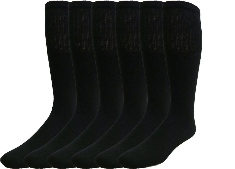 black tube socks