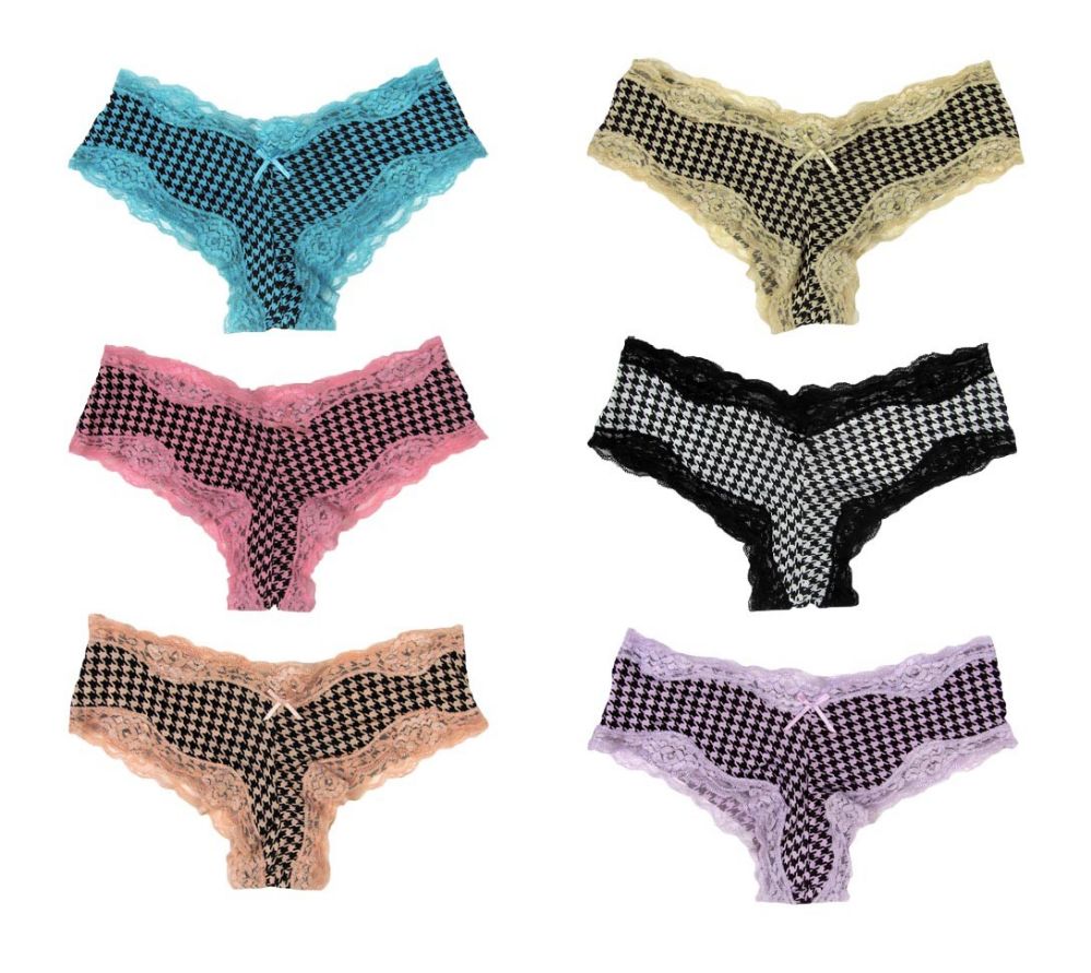 72 Wholesale Ladies Nylon Panty With Lace - at - wholesalesockdeals.com