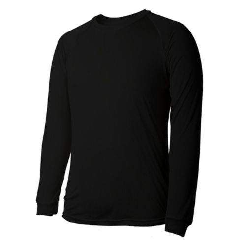 60 Wholesale Long Sleeves Black Thermal T Shirts - at ...