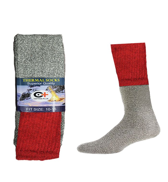 mens red wool socks