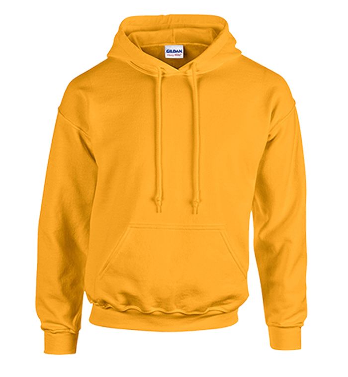 old gold gildan hoodie