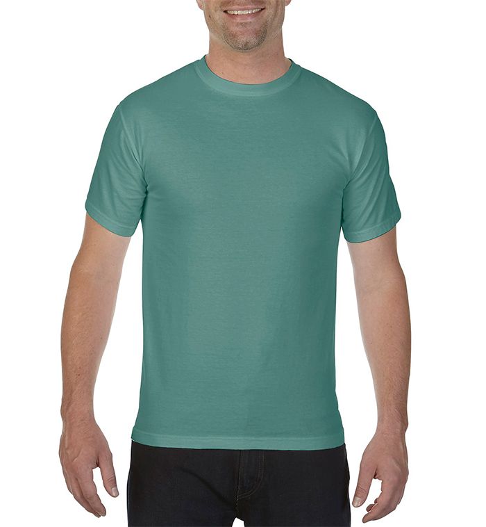 24 Wholesale Men's Light Green Short Sleeve TShirts, Size Large at