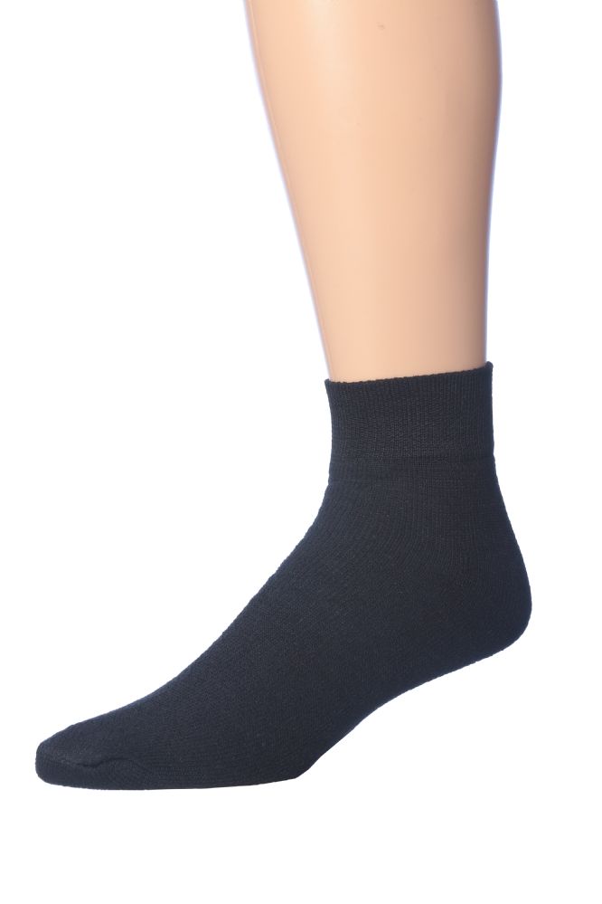 60 Wholesale Mens Quarter Ankle Cotton Sport Ankle Socks Size 10-13 ...