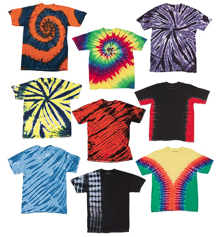 wholesale tie die shirts