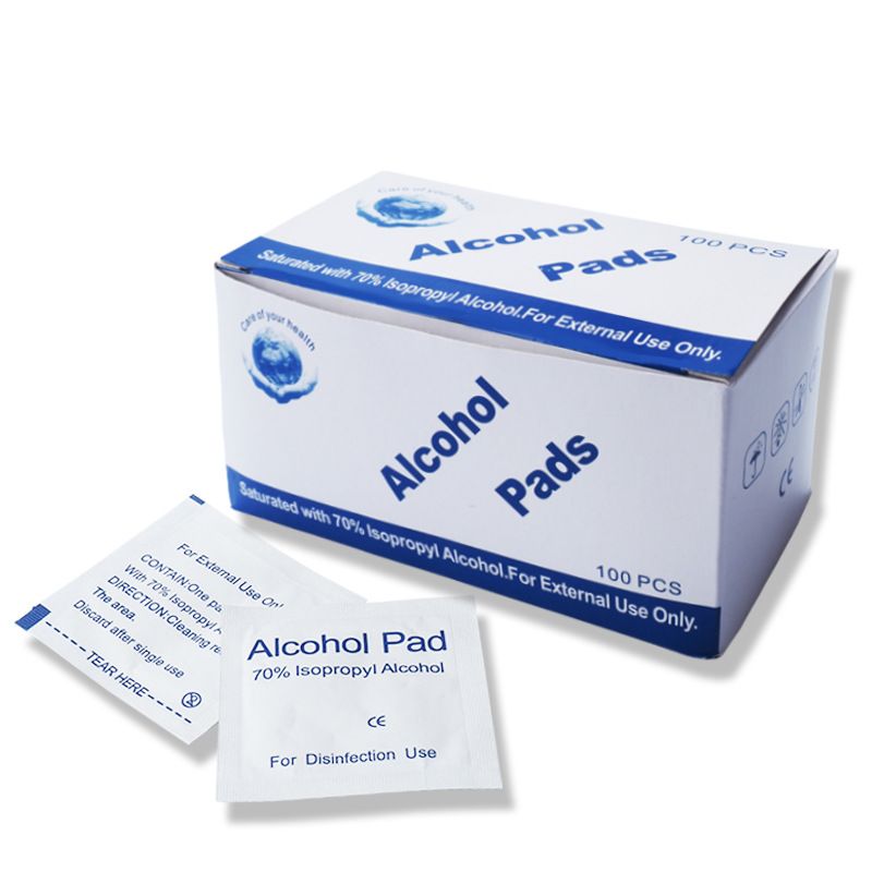 alcohol pad 70 isopropyl alcohol