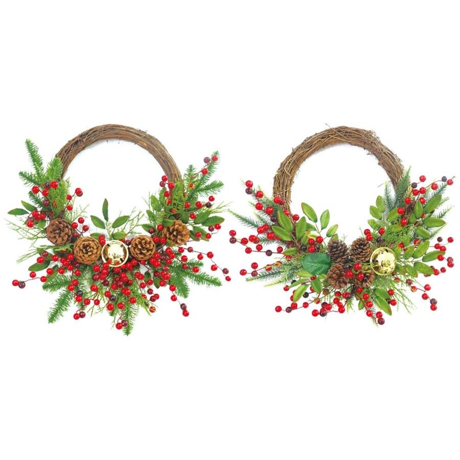 12 Wholesale Xmas Wreath Holder - at - wholesalesockdeals.com