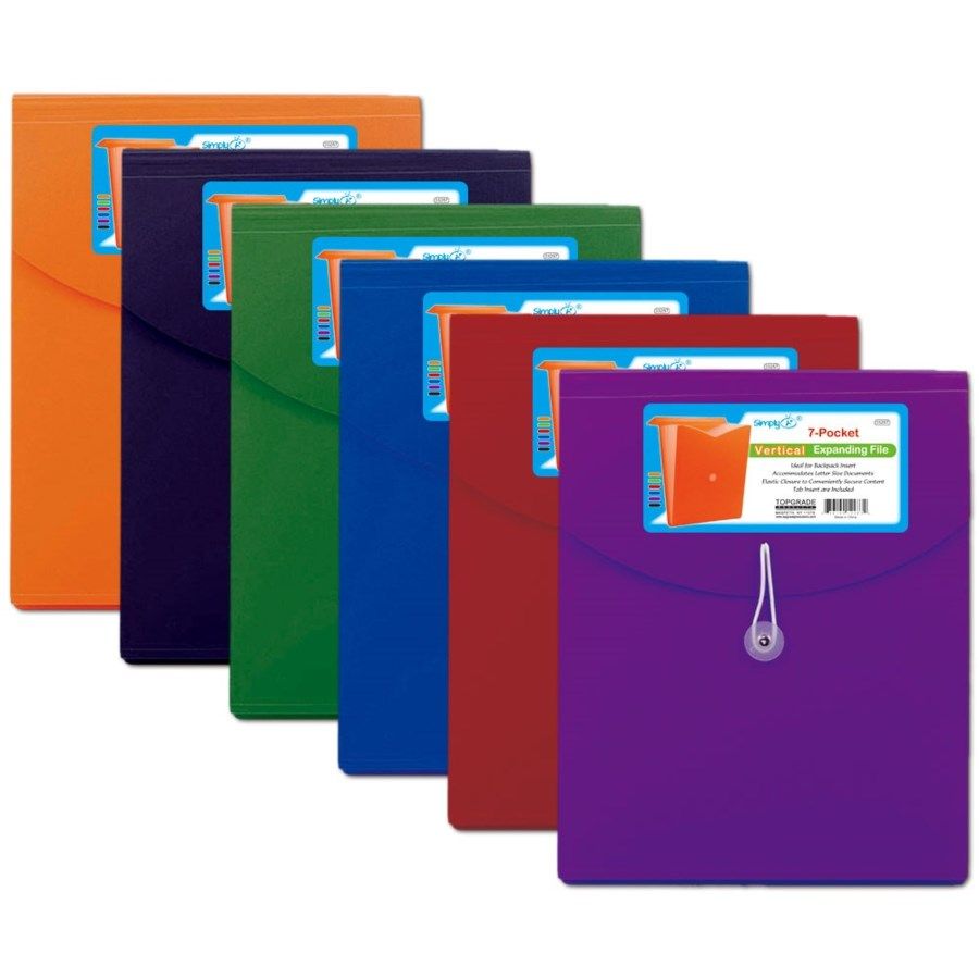 48 Wholesale 7 Pocket Expanding Folder at