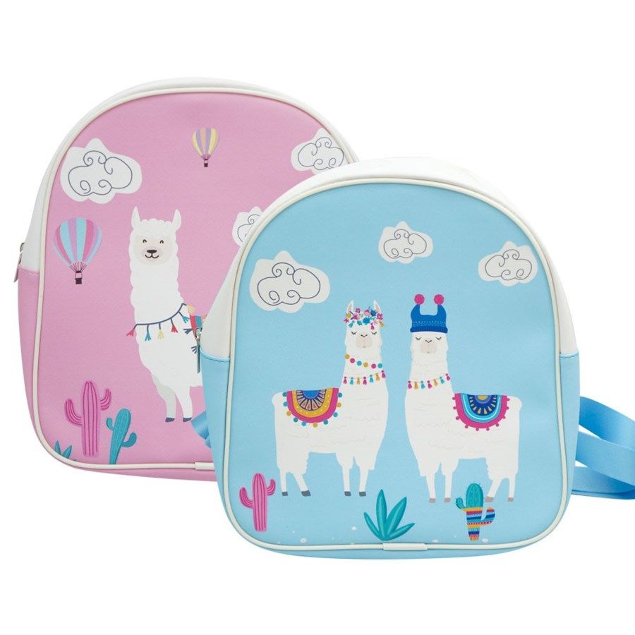 girls llama backpack