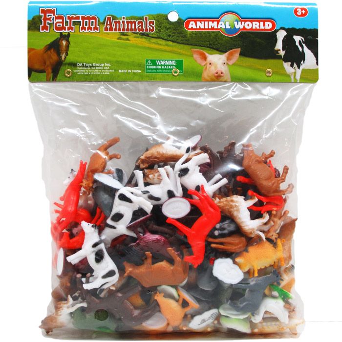 bulk plastic farm animals