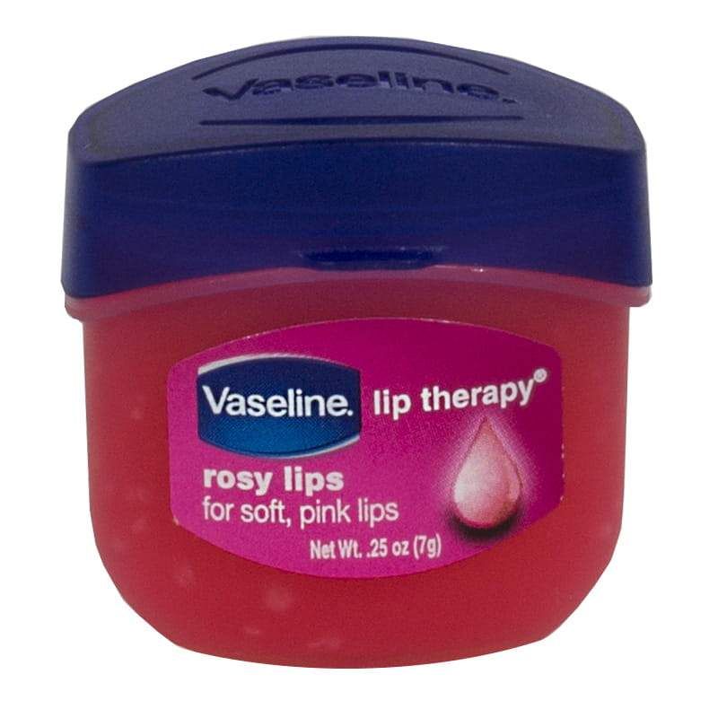 48 Wholesale Travel Size Vaseline Lip Therapy Vaseline Lip Therapy Rosy ...