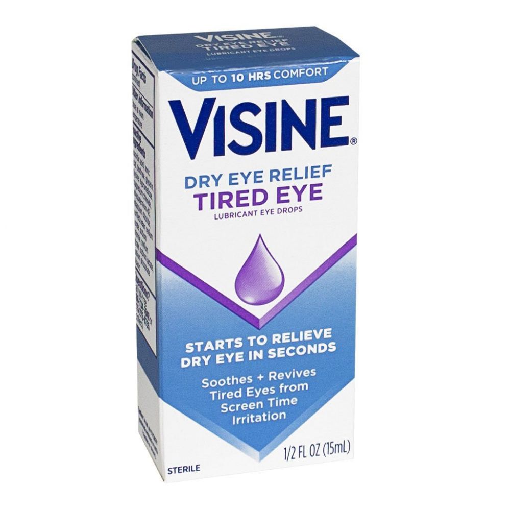 12 Wholesale Travel Size Tired Eye - Visine Tired Eye Lubricant Drops 0 ...