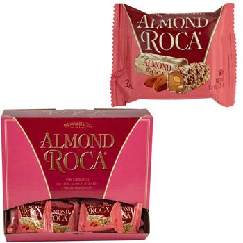 90 Wholesale Almond Roca 3 Pc In 90 Ct Shipper 1.2 Oz # 0741 - at ...