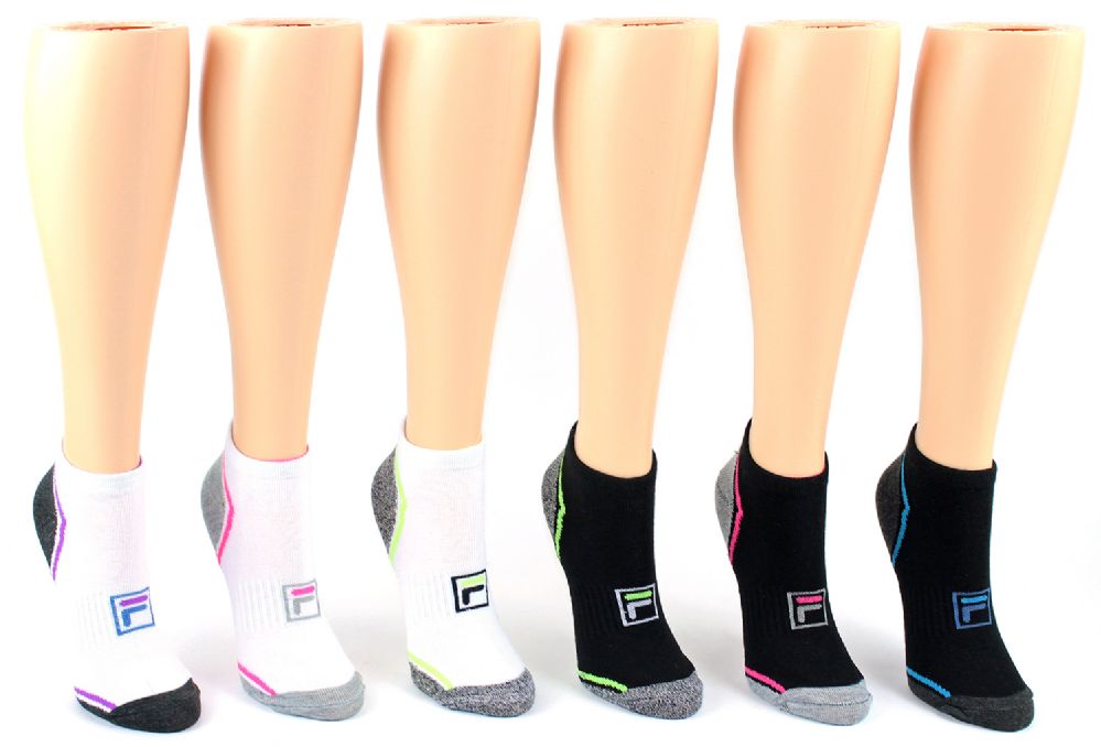 fila women's no show socks