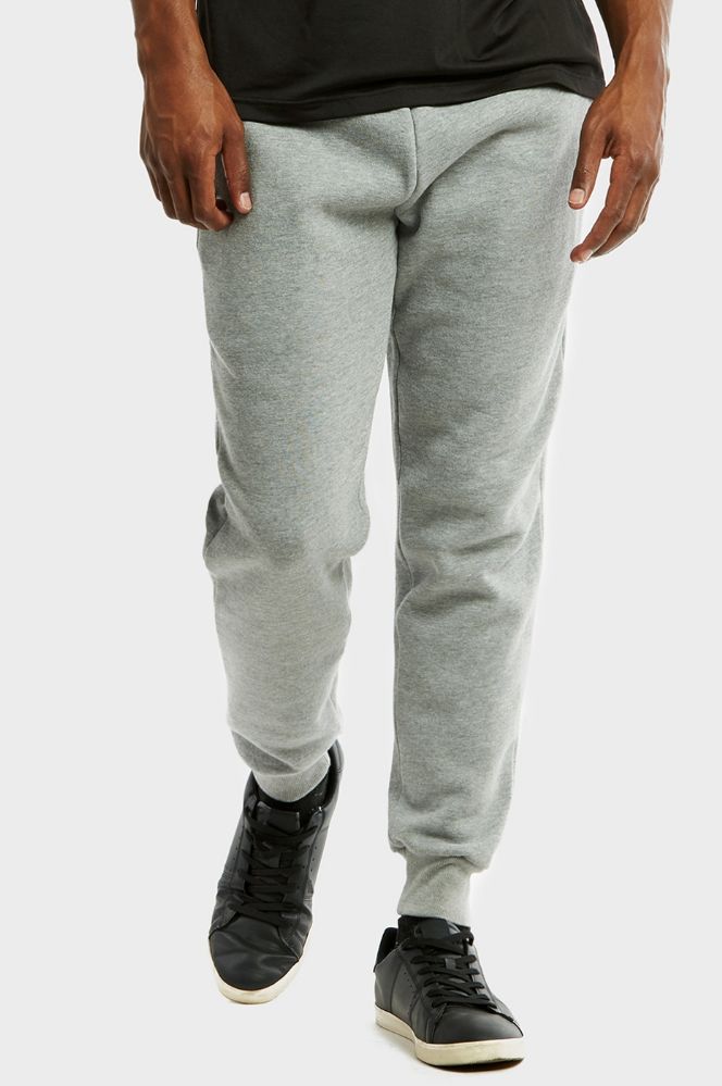 slim fit fleece joggers